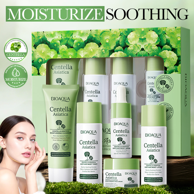 Skincare Centella - 5pcs/set BIOAQUA Centella Asiatica Skin Care