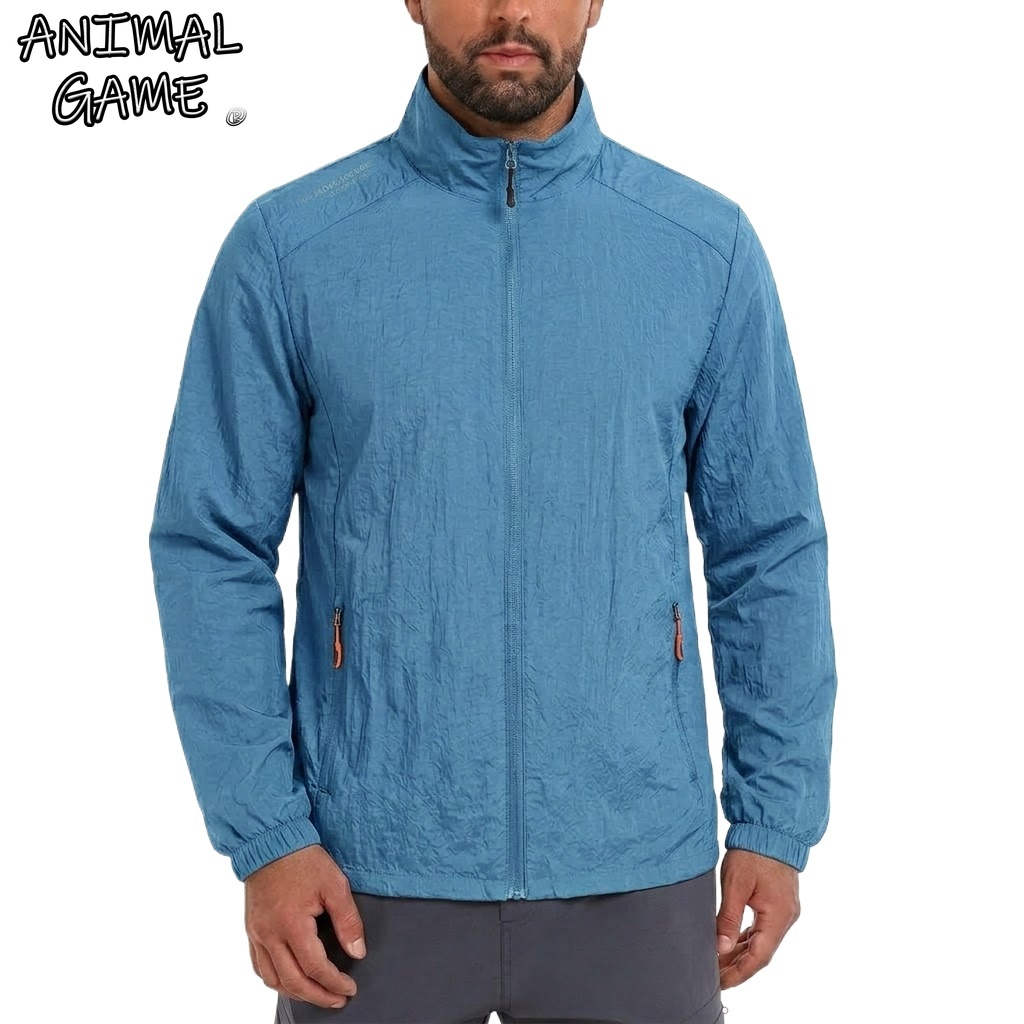 Skincare Glowing - Mens UPF50+ Performance Sunscreen Coats Breathable