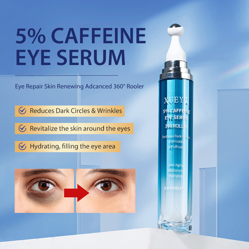 XUEYI 5% Caffeine Retinol Eye  - Caffeine Eye Serum recension och pris