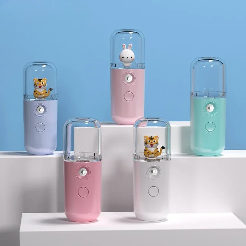 Cartoon Mini Facial Humidifier - Skincare Glowing recension och pris