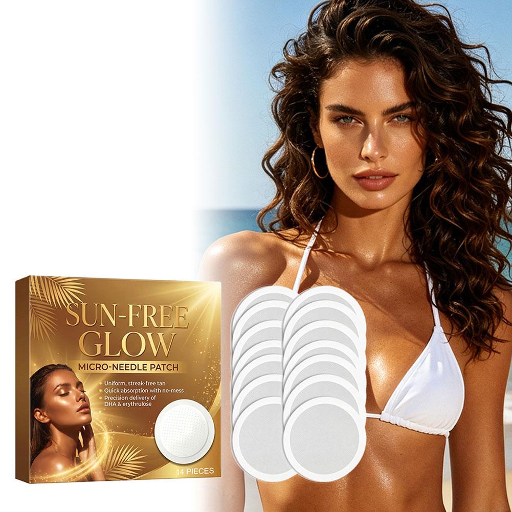 14Pcs Sun-Free Glow Microneedl - Skincare Glowing recension och pris