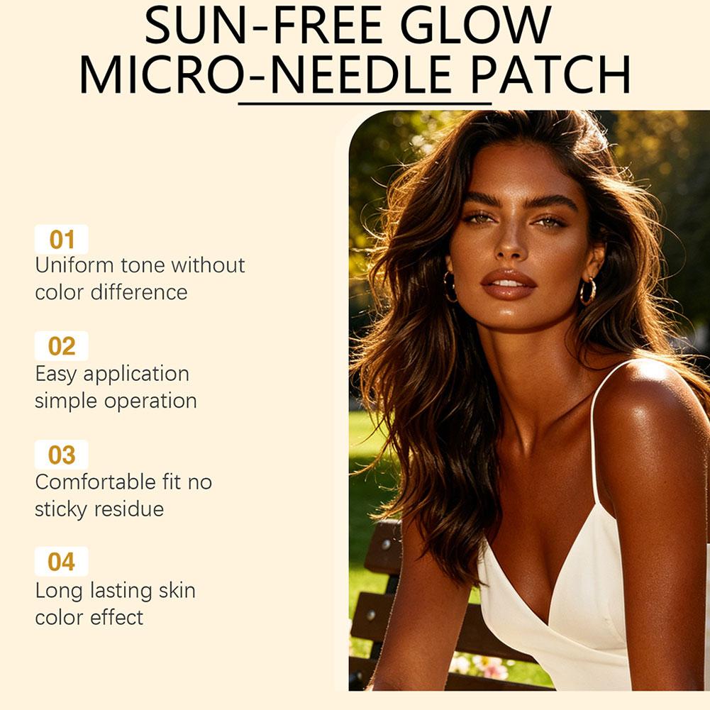 14Pcs Sun-Free Glow Microneedl - Skincare Glowing recension och pris